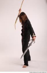 JAKUB PREACHER STANDING POSE WITH SWORD AND SPEAR